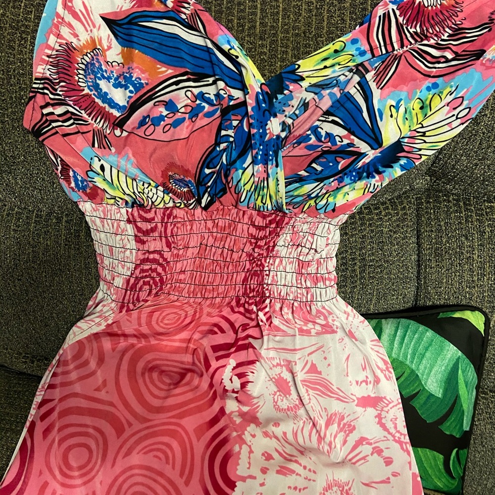 2/20 Pink summer dress